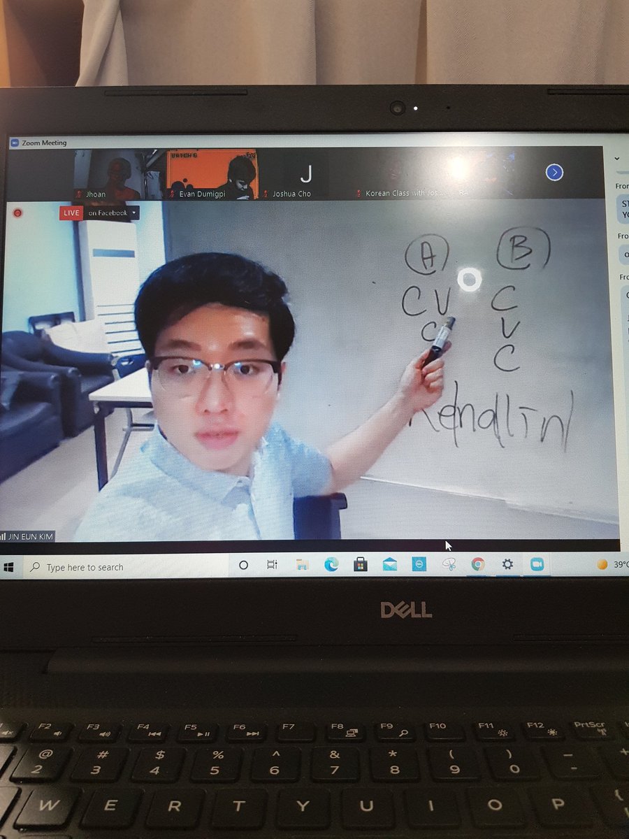 sijuanaako's tweet photo. 2nd Session of Korean Class with Joshua Cho.
Productive Saturday indeed. β€
#KCWJC_B6Class
#KoreanClassWithJoshuaCho
#LearnShareEnCHOy
#Batch6
#TeamOFW https://t.co/LsvbS8gd0m