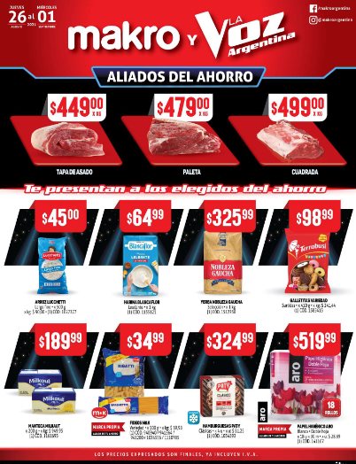 PromosVarias's tweet photo. #BuenSabado Entrá al BLOG y chequeá #ofertasypromos como estas!!  https://t.co/othLNE6E9p
#supermercados #ofertasupermercados #promos #Makro #Carrefour #Coto https://t.co/Ql5XIZ1ySV