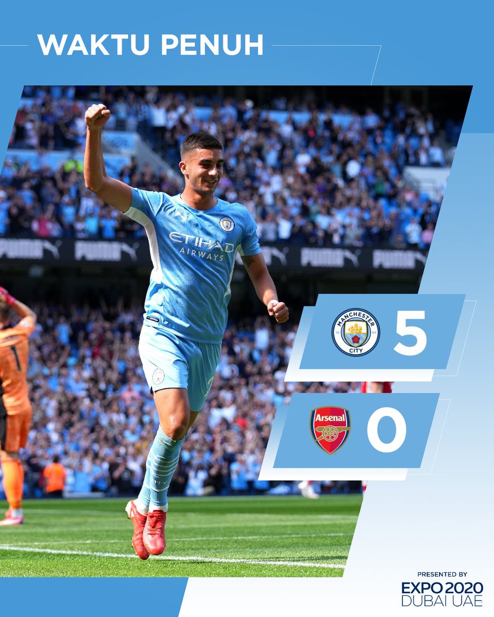 ⭐⭐⭐⭐⭐

 Selamat tidur nyenyak Cityzens! 😉

🔷 5-0 🔴 #mancityIndo | id.mancity.com