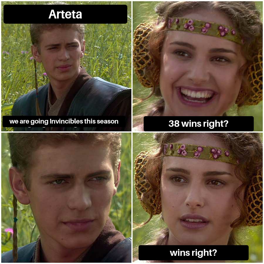 Arsenal and Arteta in a nutshell #MCIARS