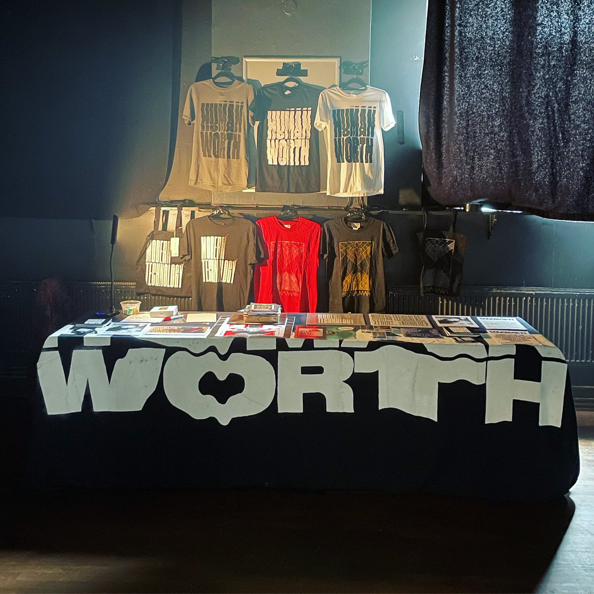 humanworthmusic's tweet photo. We’ve got a stall at @rawpowerfest with some previous SOLD OUT and very limited edition items by likes of #BruxaMaria, #Cower (feat. members @petbrick1 @USA_NAILS_band ) @72percentband #XedOut, #GaffaBandana & more! A portion of all proceeds goes to charity 🙌🖤🔥 Come say hello! https://t.co/9fyFsPd9Iu