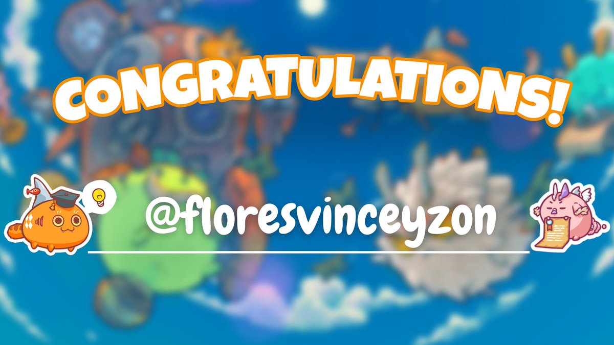 djsamwithers's tweet photo. 🔥CONGRATULATIONS ON YOUR SCHOLARSHIP🔥

@floresvinceyzon

WELCOME TO THE #GSSQUAD 

How to be accepted:
1. Follow myself &amp; 
@GeometricCAN

2. Interact with any post (like, comment, retweet)
OR
3. Watch to Earn on TWITCH EVERYDAY!!

#axieinfinityscholarship #AxieScholarship https://t.co/ev5agYi8UZ