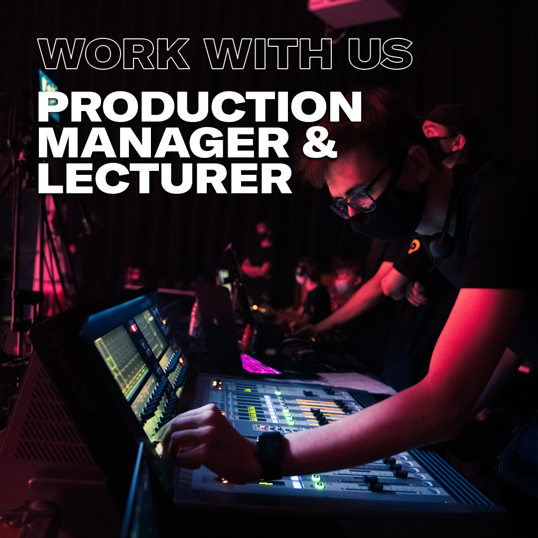 Academy of Live Technology (@acad_live_tech) on Twitter photo WORK WITH US!
Join the team as Production Manager & Lecturer, working on <a href="/ProductionPark_/">Production Park</a>
The role will have a joint commitment to undergraduate teaching & acting as PM for the institution’s projects/productions
Deadline: 1st Sept 2021
Apply: bit.ly/38oFLWt
#career WORK WITH US!
Join the team as Production Manager & Lecturer, working on <a href="/ProductionPark_/">Production Park</a>
The role will have a joint commitment to undergraduate teaching & acting as PM for the institution’s projects/productions
Deadline: 1st Sept 2021
Apply: bit.ly/38oFLWt
#career