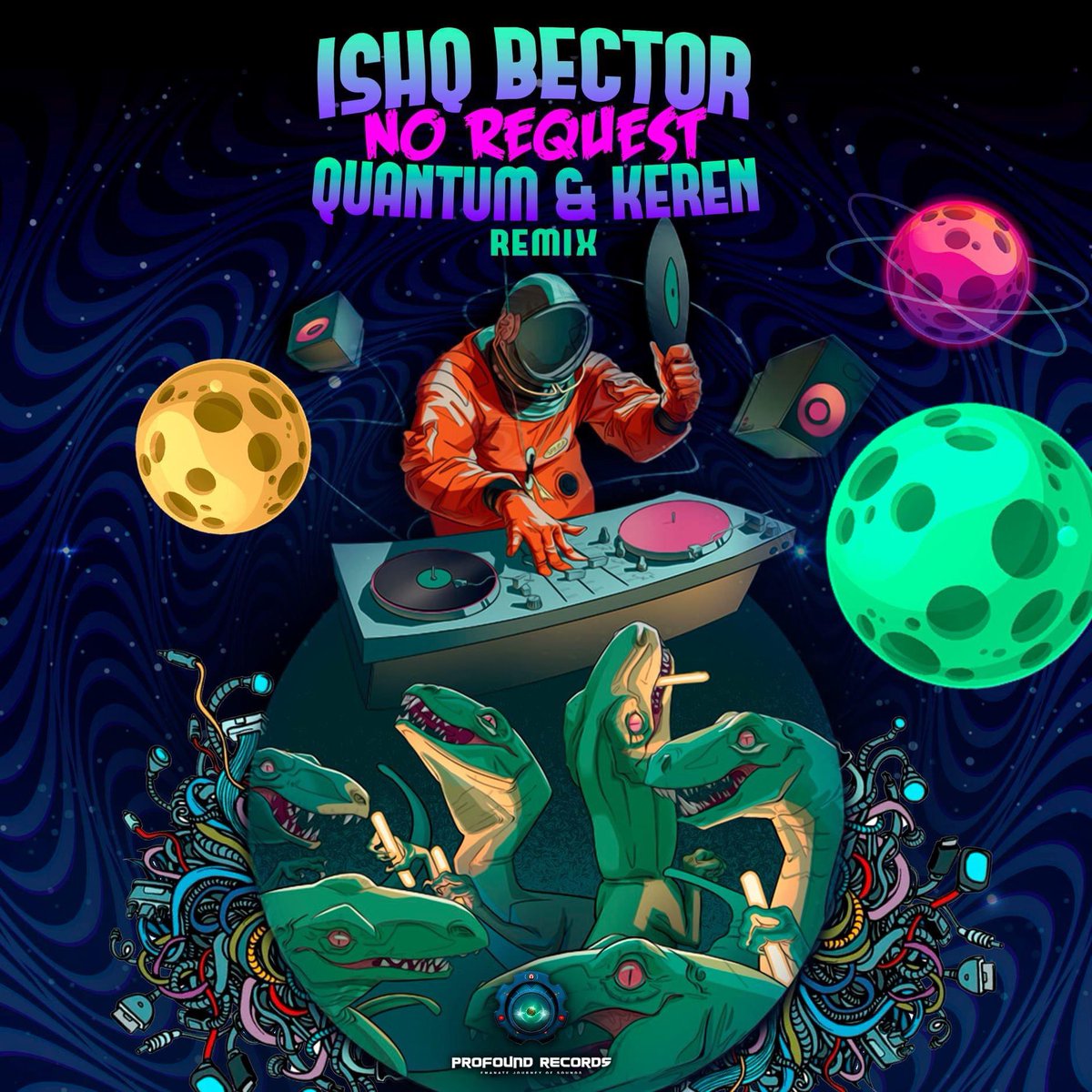 ProfoundRecords's tweet photo. OUT NOW on Beatport &amp; Spotify ▶▶ 👽🛸🚀' No Request' track/event is created to spread awareness amongst the people to stand up for Dj's/music artists across the globe. 
GET HERE ▶ https://t.co/ZrZzYjipXL  👽🛸🚀
Stream Here ▶ https://t.co/Mn76LmDIU4 https://t.co/Kreffbxx6q