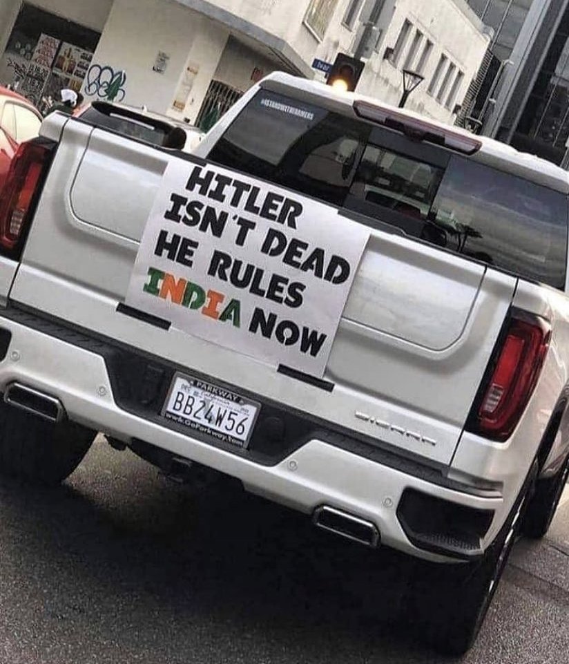 HameedAPHC's tweet photo. #Hitler isn't dead he rules #India now. https://t.co/sv1olJMfPf