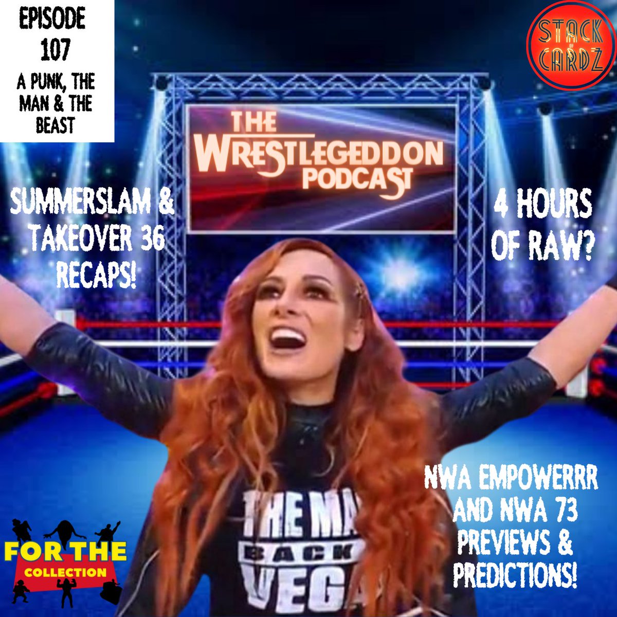 WrestlegedonPod's tweet image. Hitting your feeds today! This week we go over:
💥Who had the best retrun?
💥Summerslam and Takeover Recaps
💥Previews/Picks For NWA EMPOWERRR and 73
Linktr.ee/wrestlegedonpod
