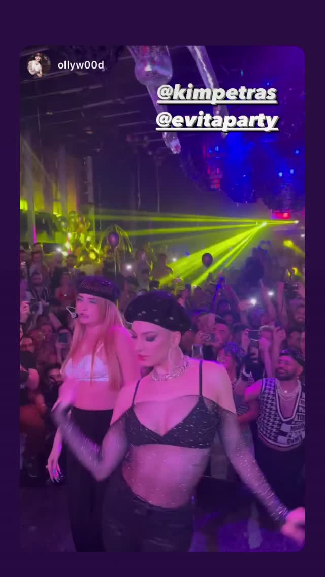 OoftaBop's tweet photo. 🤩 Kim Petras's single was released Aug 27 and celebrated at #EvitaParty Andrew was at Adam's and went to Evita, and Oliver seems dressed up. https://t.co/r7cGy9cx5N