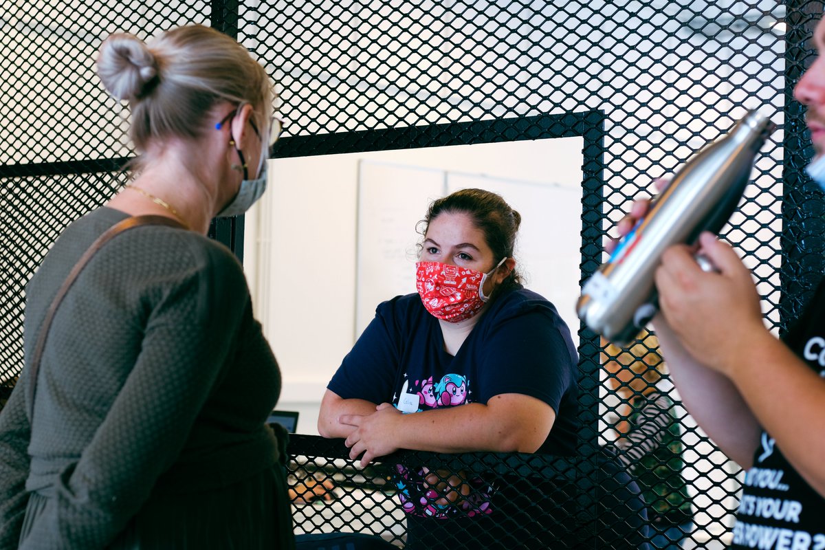 CoderDojoBe's tweet image. ▶ Four highly motivated teams developing a video game and making music with code during this Gamme Jam session !  🤓🎵 

▶ Thanks to the coaches &amp;amp; @KodoWallonie 

#MarcheenFamenne #iscoding #coolkidscode