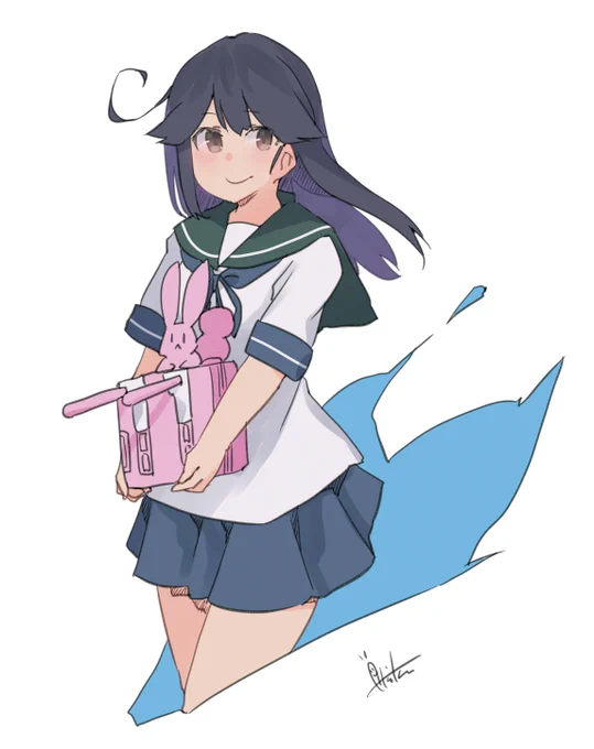 潮ちゃん!
#艦これ #潮 
