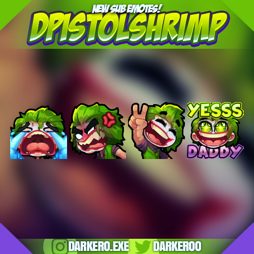 Crazy new Joker Emotes made for <a href="/dpistolshrimpog/">dpistolshrimp</a> 🔥💚
Twitch➡  twitch.tv/dpistolshrimp

#TwitchEmoteArtist #emote #emoteartist #commissionsopen #digitalart #freelance