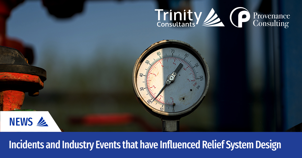 Aging facilities can equal inadequate relief system. In this article, we highlight common reasons for updates to a relief system’s design basis. trinityconsultants.com/news/incidents…