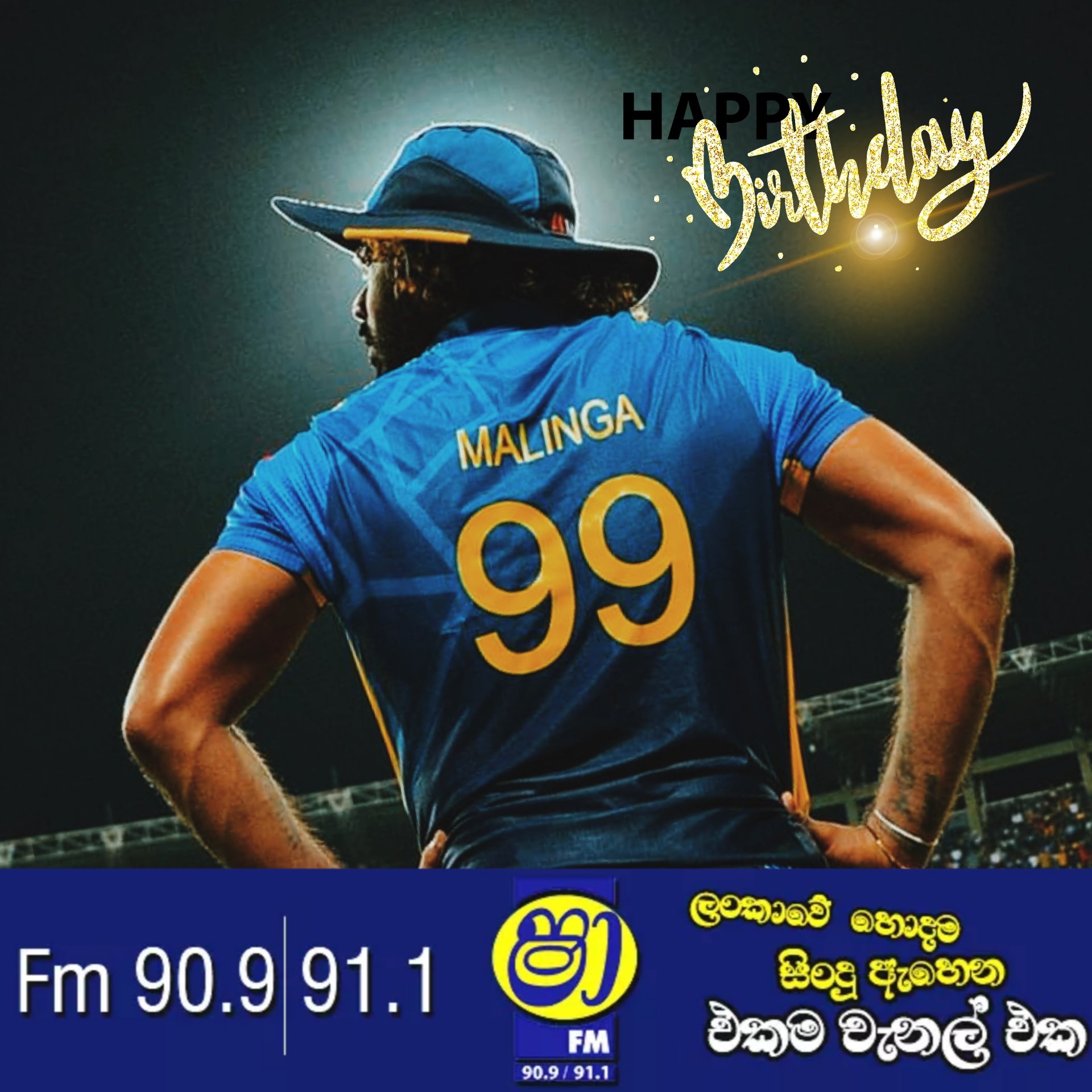 Happy Birthday Lasith Malinga..!!  