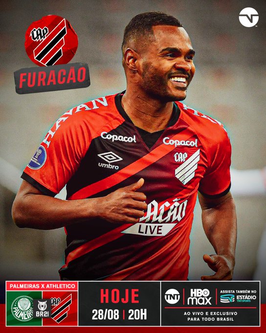 TOMORROW IS HURRICANE! 🌪️
🎥 The duel against Palmeiras will be ...