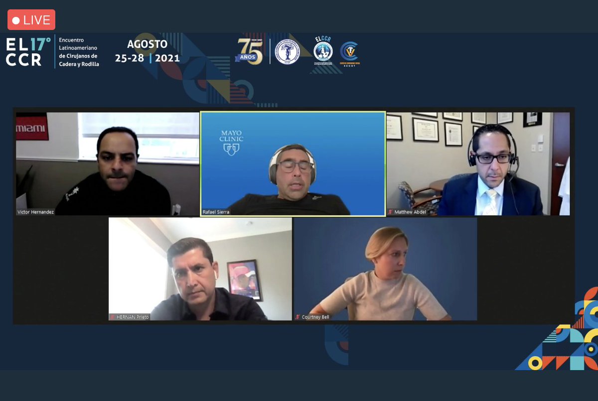 ALFREDOSANCHEZV's tweet photo. #ELCCR 2021 virtual , simposio @AAHKS gran trabajo. Con Courtney Bell, @RafaSierra5 @Victohu, Hernan Prieto, Matthew P. Abdel. https://t.co/2DTW1ojCqQ