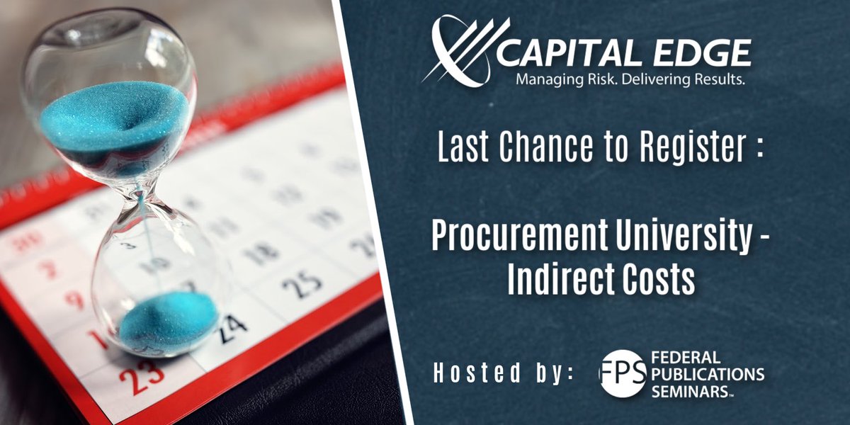 GovConExperts's tweet photo. LAST CHANCE TO REGISTER FOR @fedpubseminars PROCUREMENT UNIVERSITY SEPTEMBER 2ND EVENT! 

SIGN-UP: https://t.co/2mfauPxtcC 

#GOVCONEXPERTS #GOVCONTRAINING https://t.co/LY38fsQ3ey