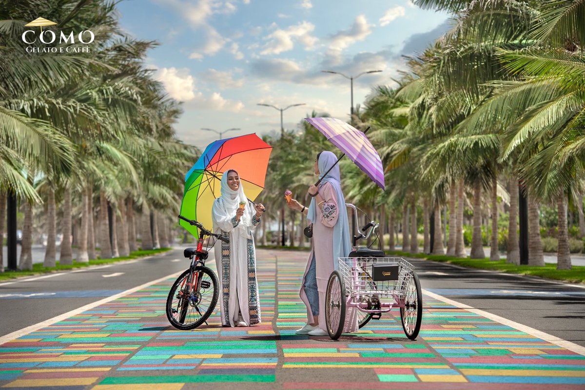 comogelato's tweet photo. مع كومو جيلاتو  أوقاتكم مليانة جد ولعب، ضحك وحب 🚲✨
نكهات طبيعية تلوّن لحظاتكم 🌈

#دقوا_الشماسي⛱ https://t.co/hlOs7nz7vY