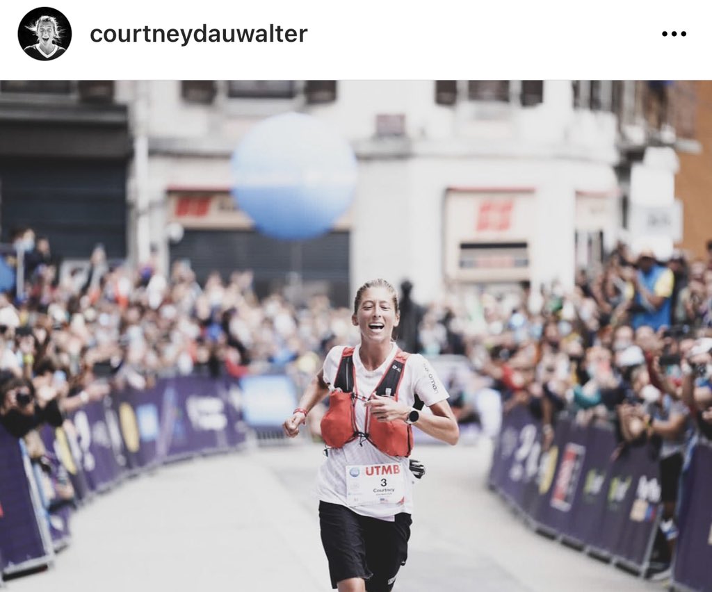 take_roots's tweet image. She’s done it again! 

@UTMBMontBlanc female winner, Courtney Dauwalter sets new CR in 22:30:54 

#BeastMode #UTMB2021