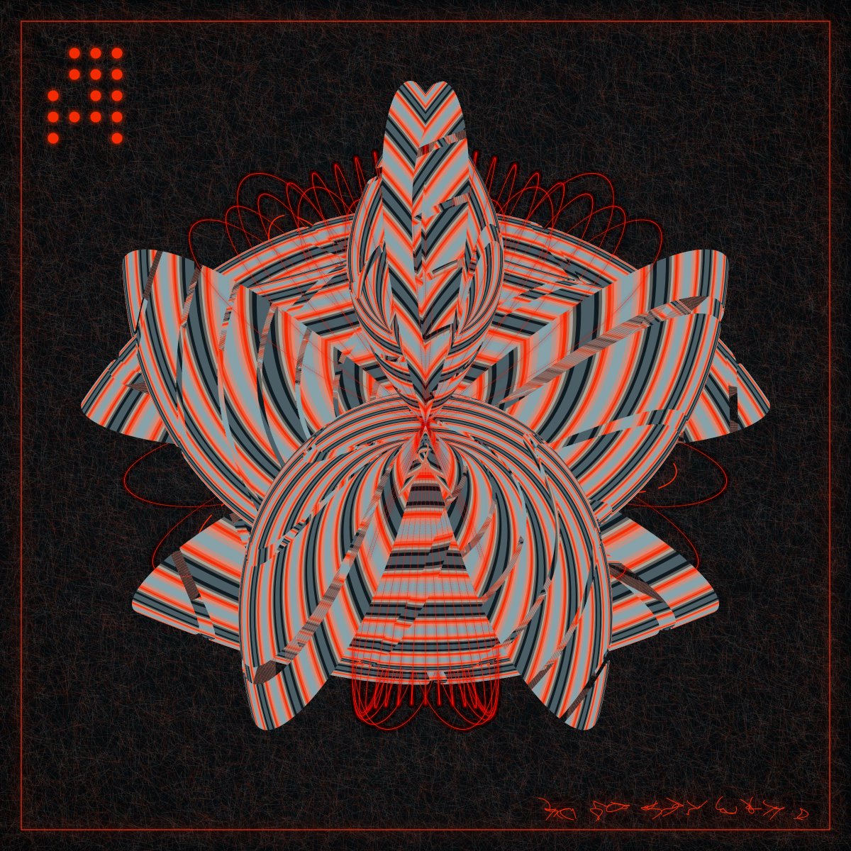 DEFSTALKR's tweet photo. Excited to have finally sniped my favorite #AlienInsect by @shvembldr through @artblocks_io #PlayGround.
It's race is #Vtolmr, & this very rare one carries the PowerField trait, Anime, is Hypnotic, Armored + Accelerated.
Rank #8 overall, but it's also un-modified 👽🦋
#NFT #NFTs https://t.co/gbL8qqCH4W