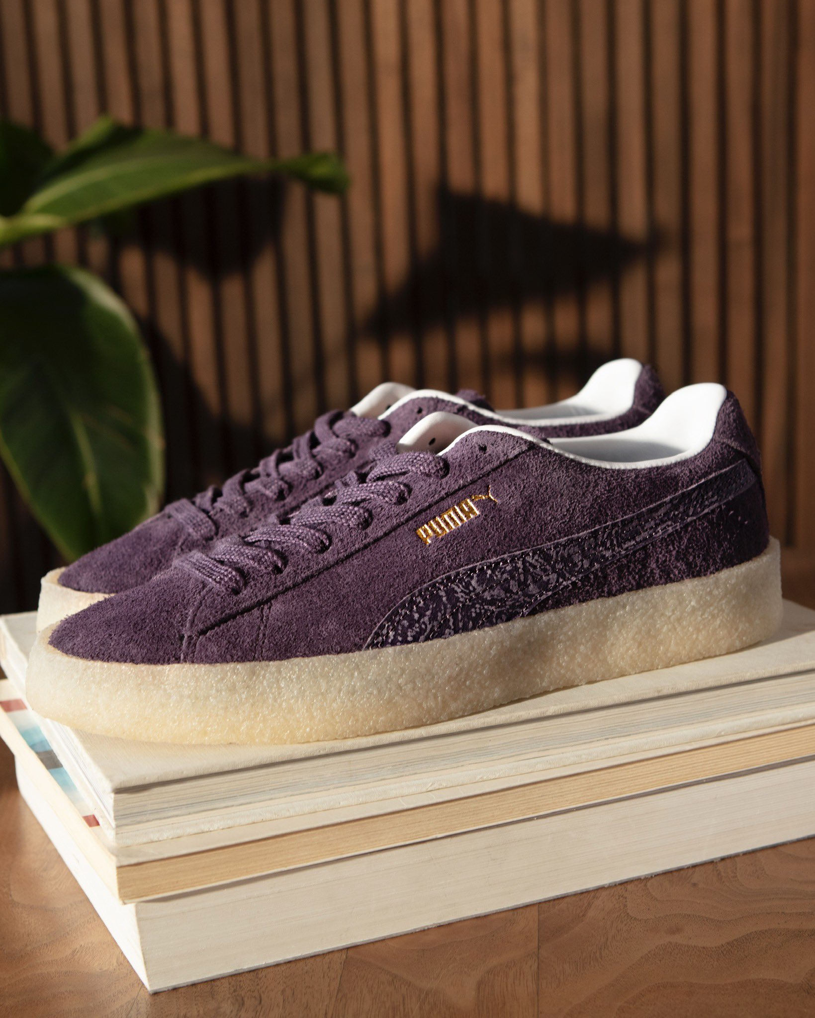 Puma suede deals diamond purple