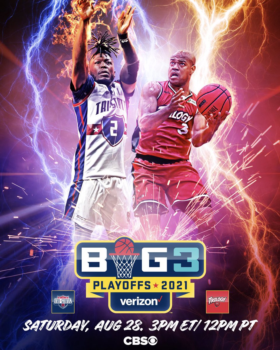 PLAYOFFS ARE FINALLY HERE! 

Be sure to be tuned-in 3pm ET/12pm PT on <a href="/CBS/">CBS</a>. 

We’ve got 3-Headed Monsters v reigning champs Triplets. Then top-seeded Tri-State v Trilogy!
