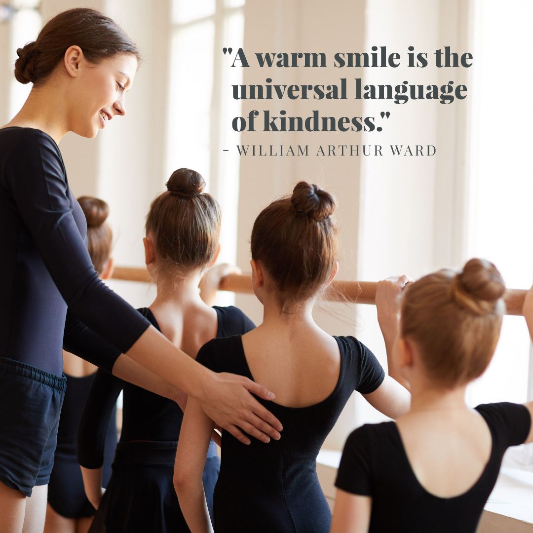 TheBalletSource's tweet image. It's tried and true: if you smile at them from a place of genuine interest and care, they'll always respond well. #teachballetwell #ballet #dance #backtoschool balletcurriculum.com