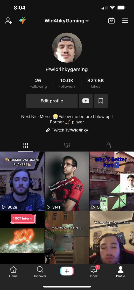 wld4hkygaming's tweet photo. Hit 10k on TikTok! Let’s get itttt @Forcesgg https://t.co/zeZpajZa1P