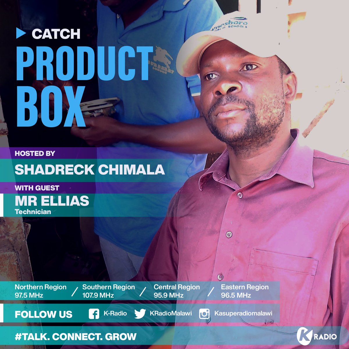 KasupeBiz's tweet photo. Tune in now on Product Box hosted by Shadreck Chimala. He talks to Mr Ellias, a technician, about the products he makes.
Tag a friend & tune in 📌
Streaming link:
https://t.co/XuPIMe3OID
#productbox #technicians #malawi #kasuperadio #business #creativearts #businesstalk https://t.co/pdbgARBLhM