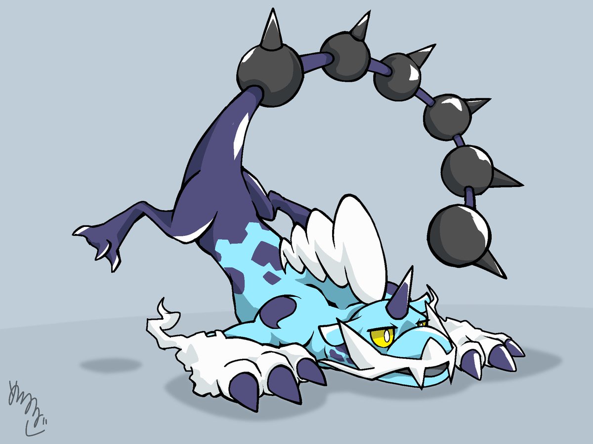 流行りのポーズ 絶対足つかないので可愛いんですよね 芽心るぐのイラスト