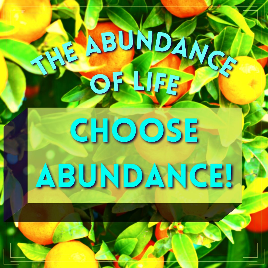 This week is the last message of the Abundance of Life series. So we have this promise from God that we could live an abundant life. It boils down to a choice. Your Choice…