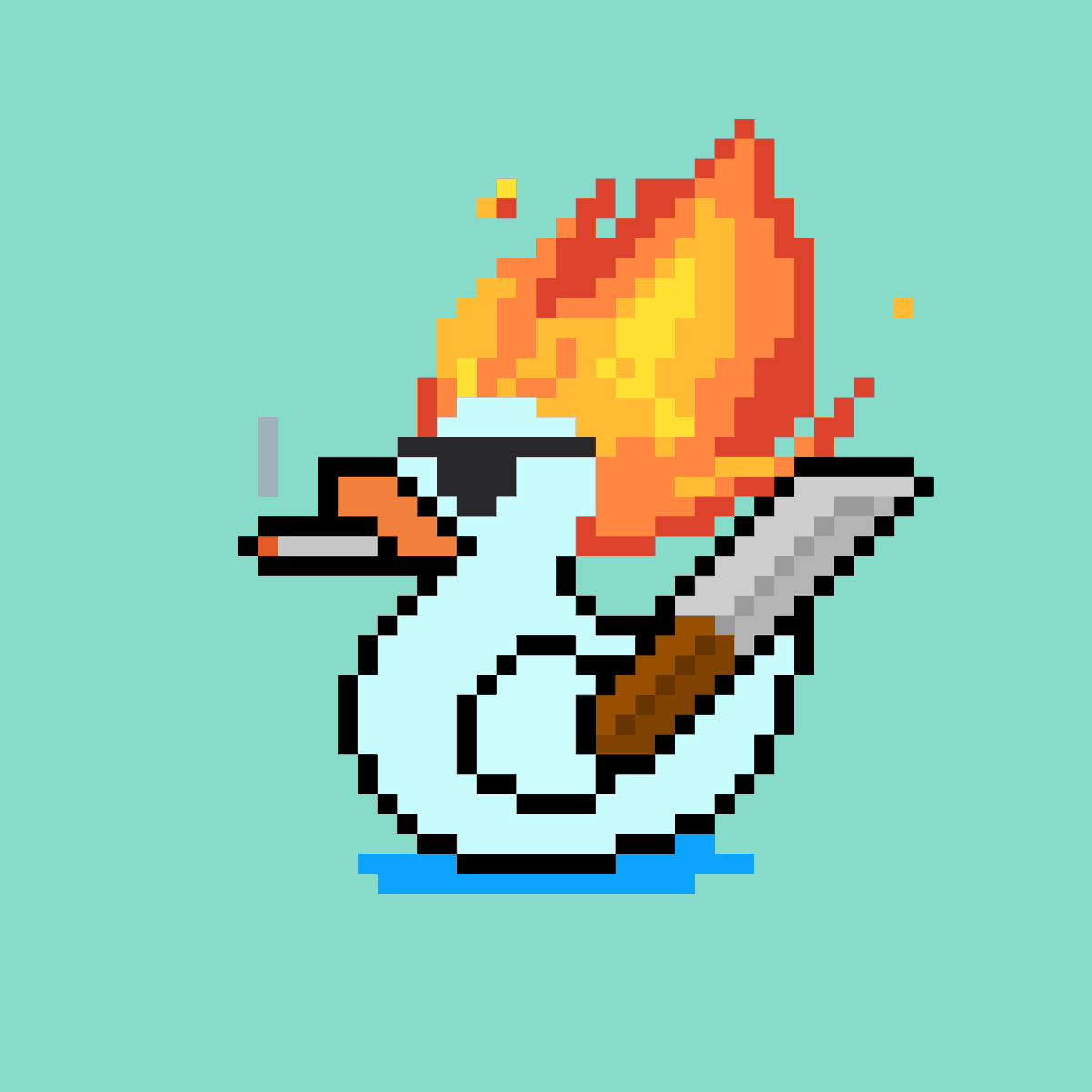 paintedskeleton's tweet photo. @garyvee How about a 🧢 and 🔥: @LazyDucksNft https://t.co/L5WTNkm0wu