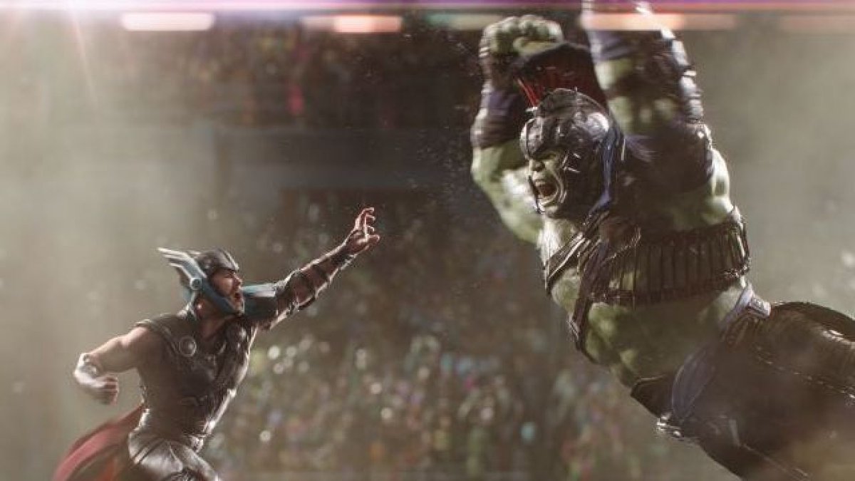 RT @almostbobsaget: Thor Ragnarok has the best visuals of any MCU film. https://t.co/4gqcQcR83p