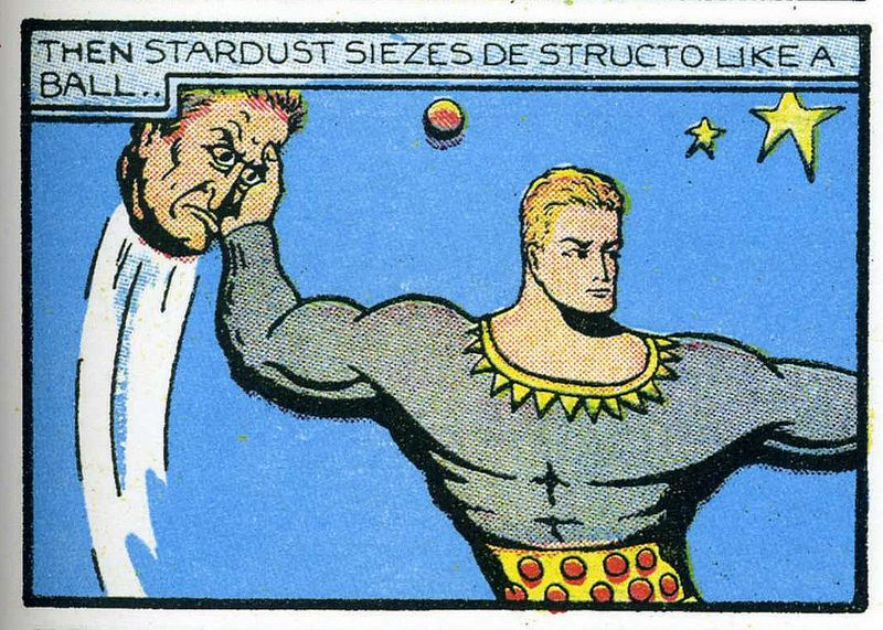muito bom os desenhos do Fletcher Hanks kkk 