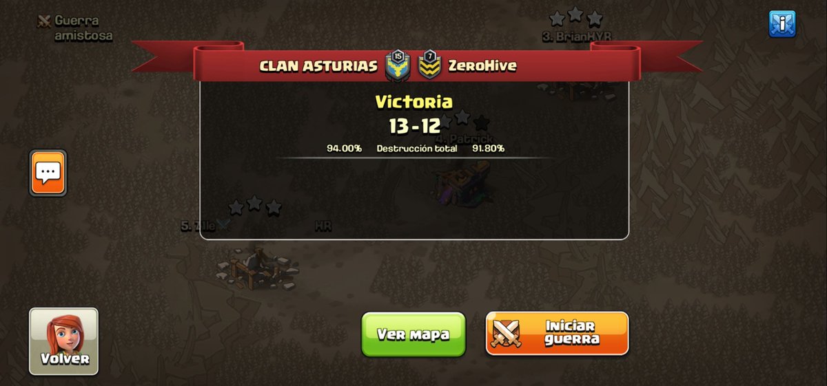 Gran victoria en la ultima jornada <a href="/eventshubcoc/">Events Hub</a>
Seguimos <a href="/ClanAsturiasCoC/">Clan Asturias CoC</a> 💙💛🐺