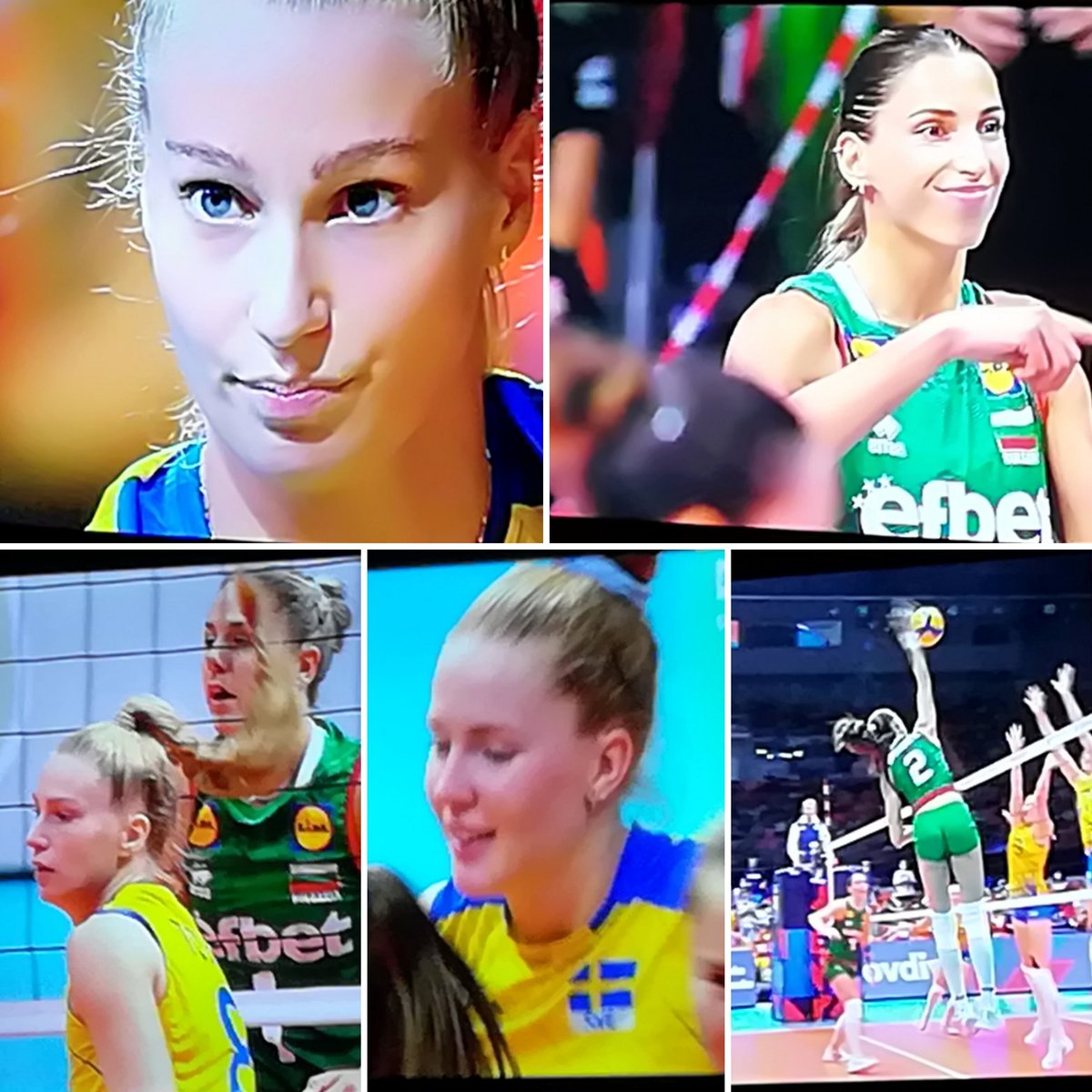 darkokerim's tweet photo. Si conferma il #saturdaynight #volleyball su @RaiSport, questa volta con @CMangifesta, una incredibile #Bulgaria 🇧🇬 #Svezia 🇸🇪
#bulswe 2-3 25-12;21-25;22-25;25-14;17-19 🏐 grandissima #IsabelleHaak che sconfigge le bulgare in casa loro all'#EuroVolleyW https://t.co/Qiu7jzRJLG
