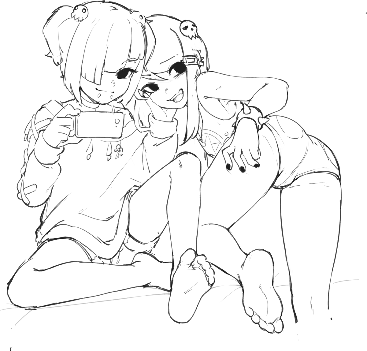 Here's some sketches I discarded