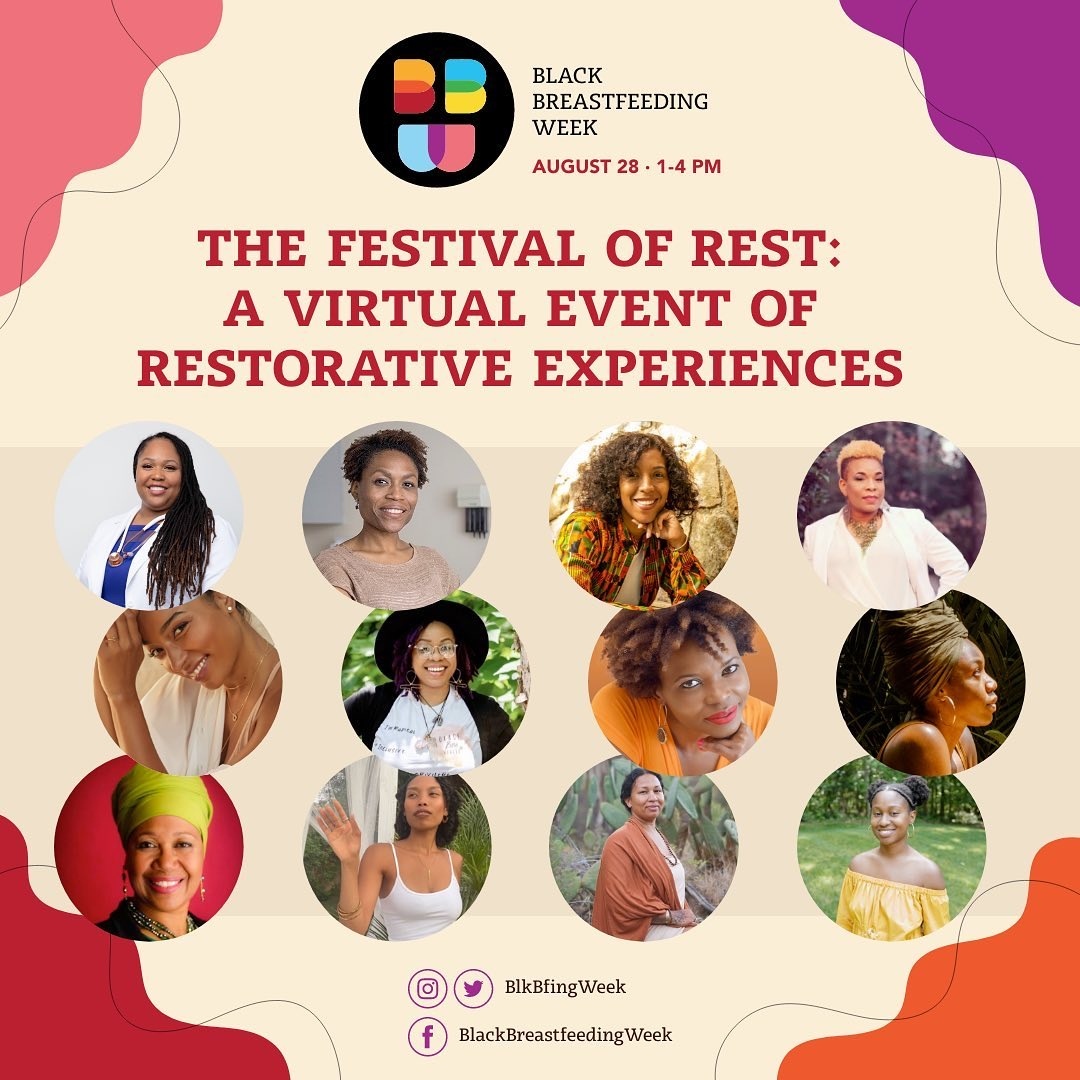 BlkBfingWeek's tweet photo. We'd like to thank our special guests and attendees of the Festival of Rest today We hope you had an amazing PAUSE!

 #BBW21 #TheBigPause #CollectiveRest #CollectivePause https://t.co/XMaqRZ1vle