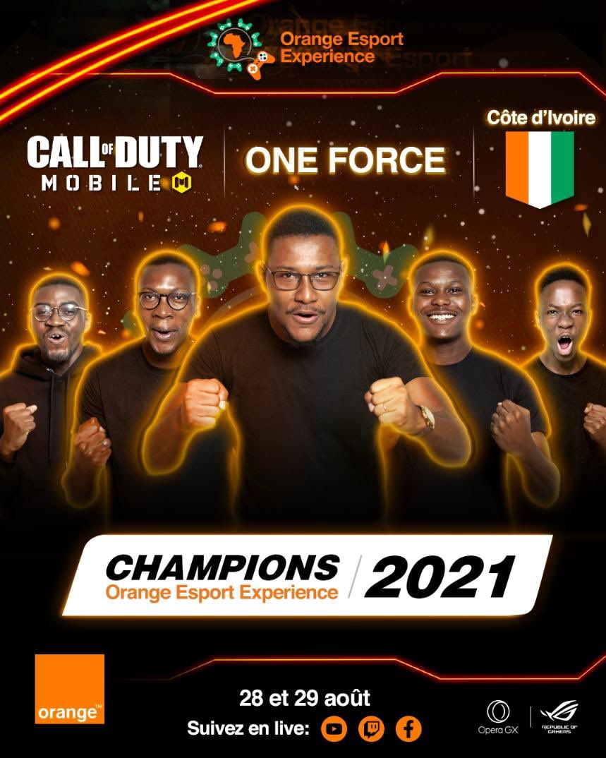 selimabenamara's tweet photo. Consécration de 3 pays à Orange Esport Expérience aujourd’hui: Côte d'Ivoire sur Call of Duty Mobile, Sénégal sur PES21 et l’Egypte sur League Of Legends 👏👏👏Stay Tuned demain pour FIFA21 
Street Fighter V et Fortnite @cissmel @AwaNiang28 @Aminata2N @BooubaNiang @orangeafrica https://t.co/PHLBp4uFo5
