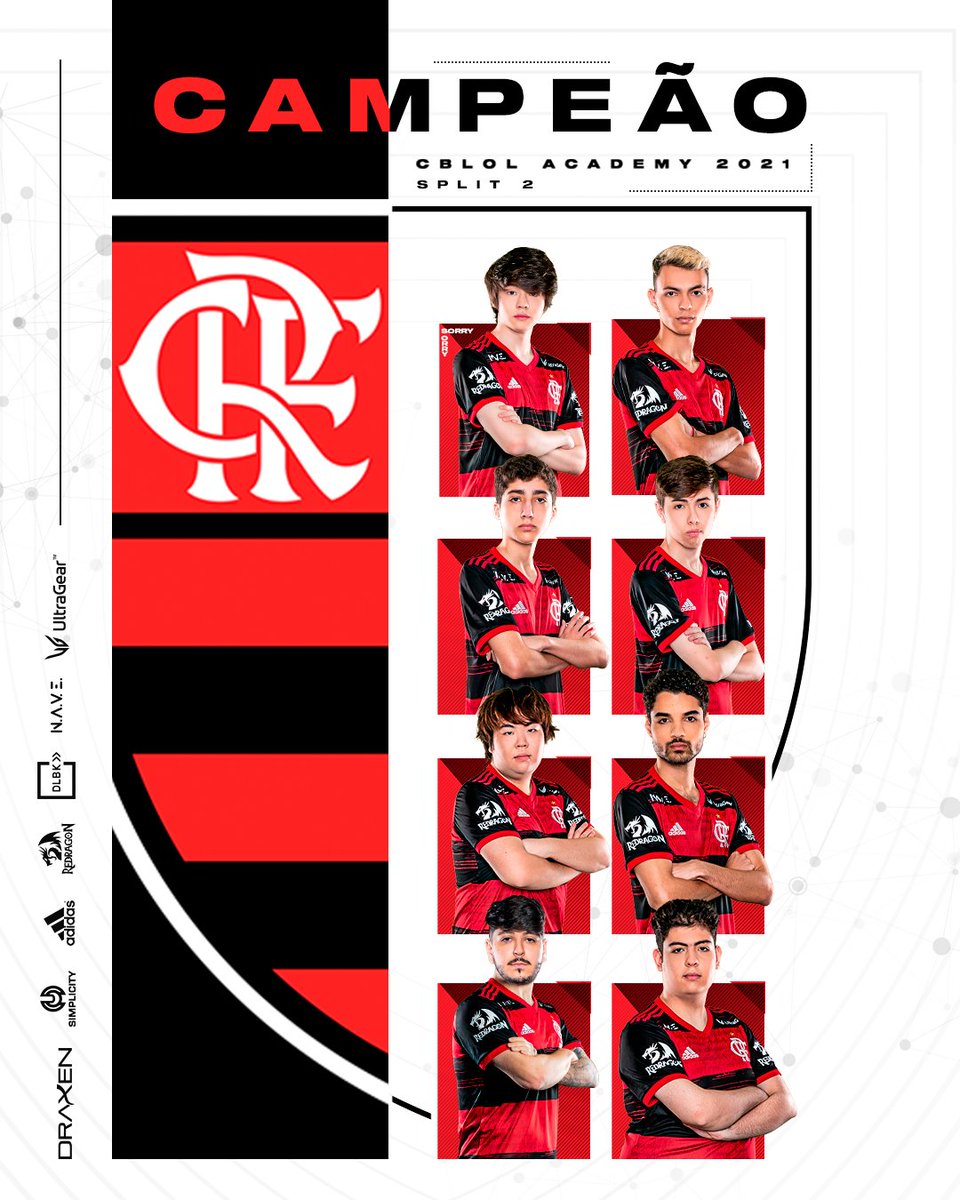 flaesports's tweet photo. A NAÇÃO AMA VOCÊS, MEUS CRIAS! É CAMPEÃO!

Vencer, vencer, vencer... Não tem jeito! #SempreFlamengo no CBLOL Academy!

#VamosFlamengo #GoFLA https://t.co/lq8rfk9Y4V