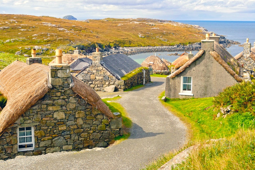 Ostrov Lewis, Skotsko.