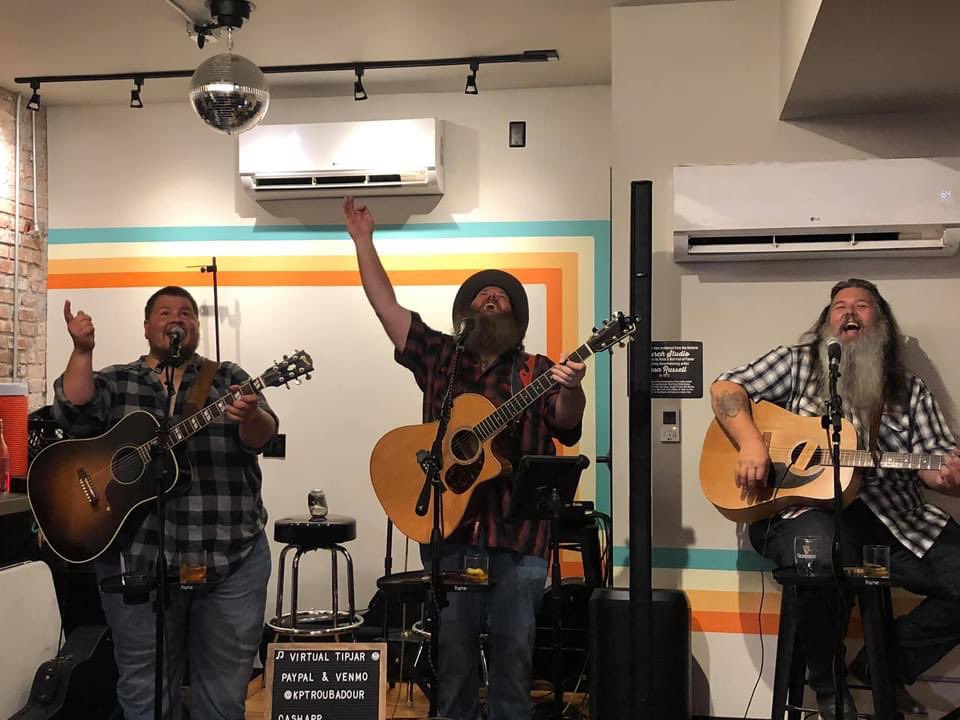 HankWilhelm83's tweet photo. Great show last night at @highdivetulsa last night! Now, Onto Claremore tonight Live at J-Farleys 7-11 with my brothers @kptroubadour and @CRParsonsComedy Come see us!!!! #livemusic #songwritering #songswap #gibsonacoustic #music https://t.co/S43rj5VVrY