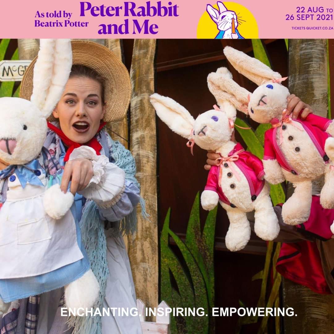 🐰PETER RABBIT IS CARING!

😍We loved having the visit of our friends from Three2SixProject, Abraham Kriel Children's Home and Chaylil Foundation yesterday. Such special guests!

😎Watch the show and book on Quicket!

With <a href="/326project/">Three2Six Project</a>, <a href="/AbrahamKrielB/">Abraham Kriel Bambanani</a>