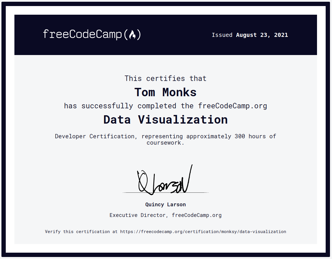 Tom Monks tweet media