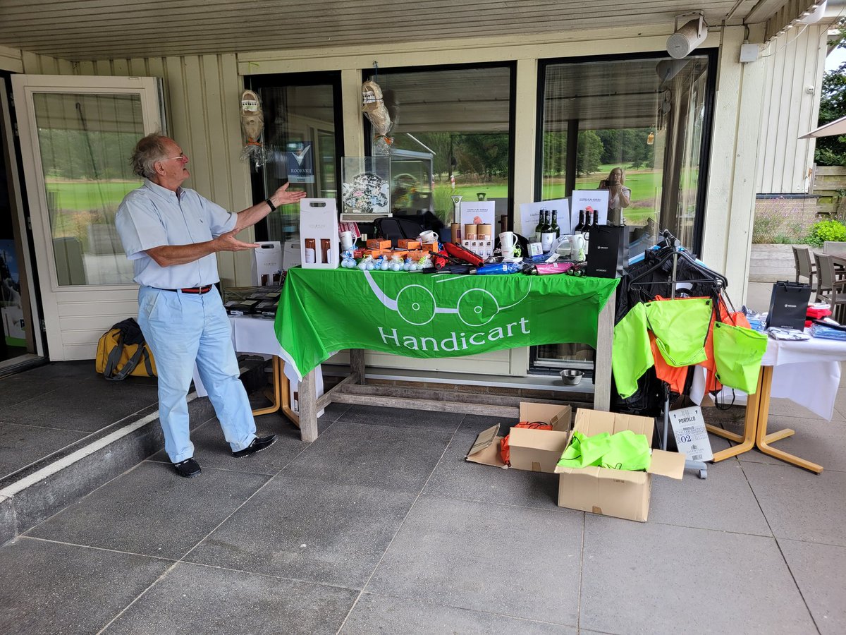 Prachtige wedstrijd tbv @SHandicart olv onze clubconsul Bob Boerma! Een fantastische prijzentafel <a href="/HogeKleij/">De Hoge Kleij</a>! Mooier wordt het niet!