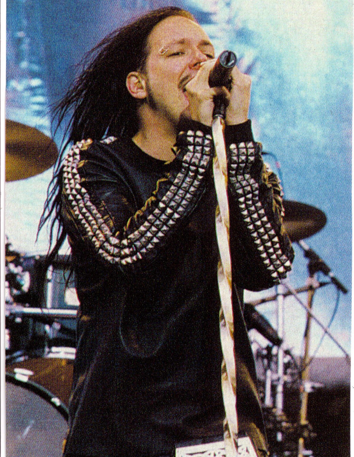 Cameron Reese on "KORN gets some flack sometimes but Jonathan Davis did turn out iconic looks throughout the years..as an adidas I highly approve / Twitter