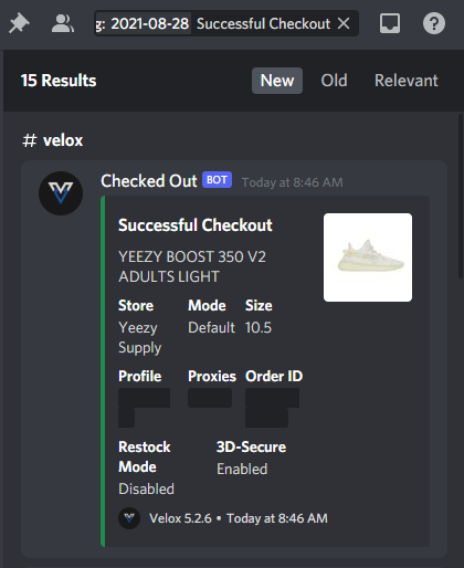 v3bypass's tweet photo. Easy day, 61 pairs total📈

Bots: @PrismAIO @Dashe @VeloxBots 
Proxies: @VillainProxies @LEMONPROXY2020 
Groups: @juiced @TheEssentiaIs @ScalperGang 
Gmails: @CherryGmails https://t.co/m71cm1k375