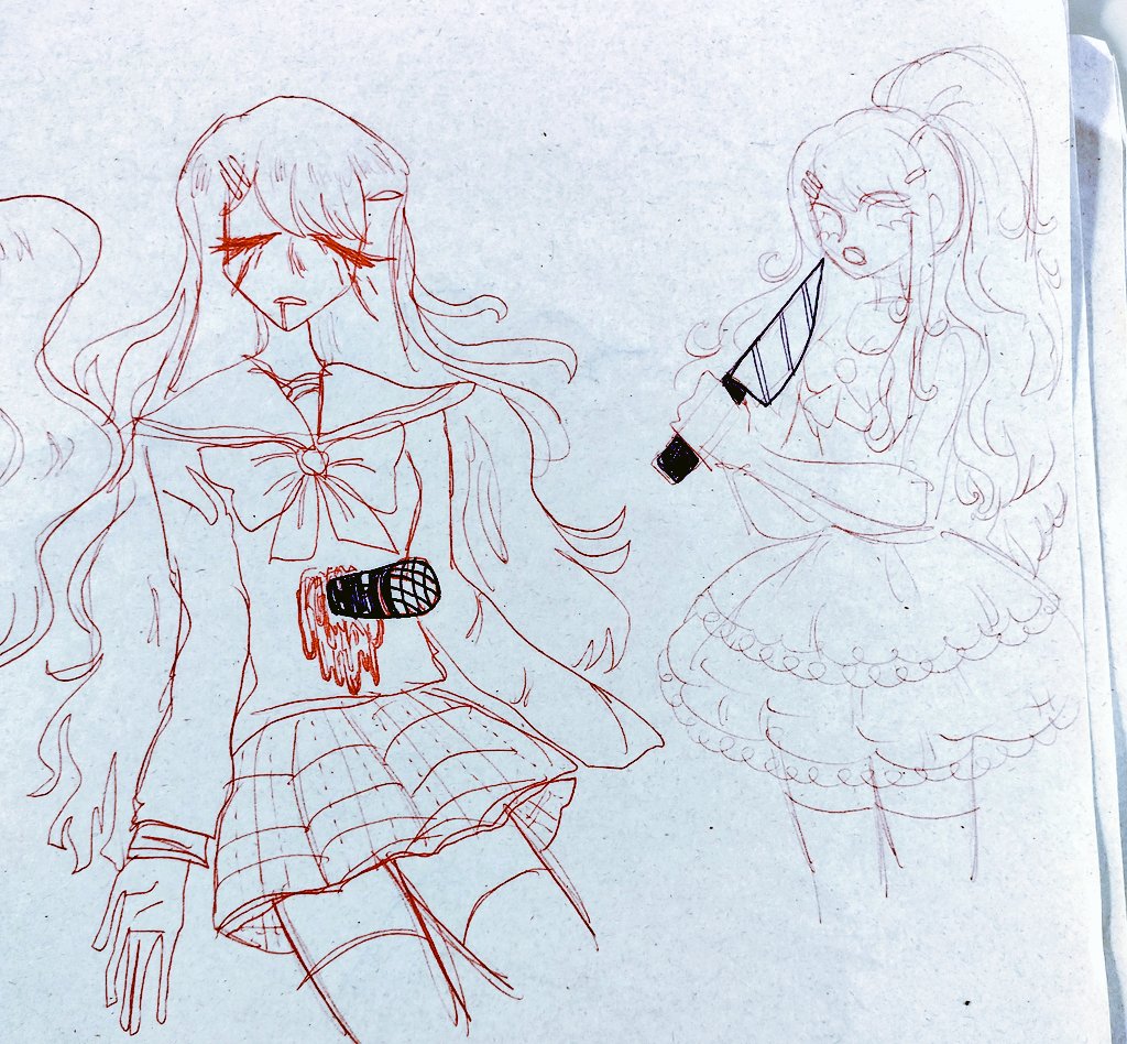 🔪🎤 TO LIVE IS TO PERFORM! #danganronpa 