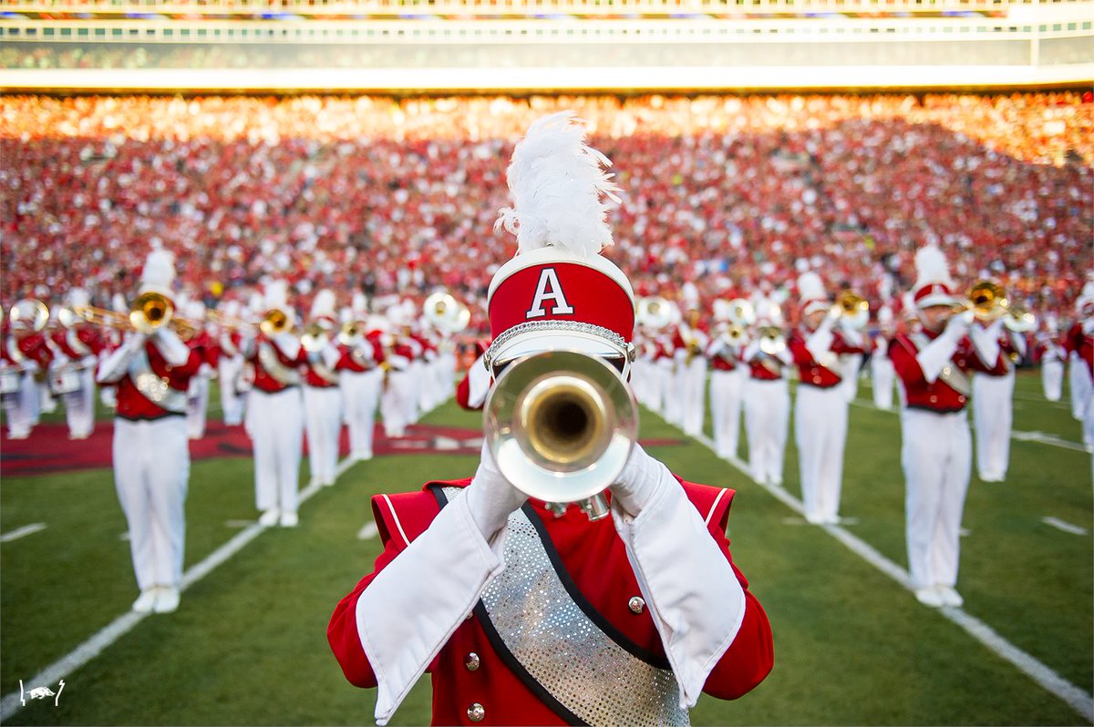ArkRazorbacks's tweet photo. 1 week from now... we're restoring pageantry on The Hill. 

Where will you be?! https://t.co/PJzEsCz3gL