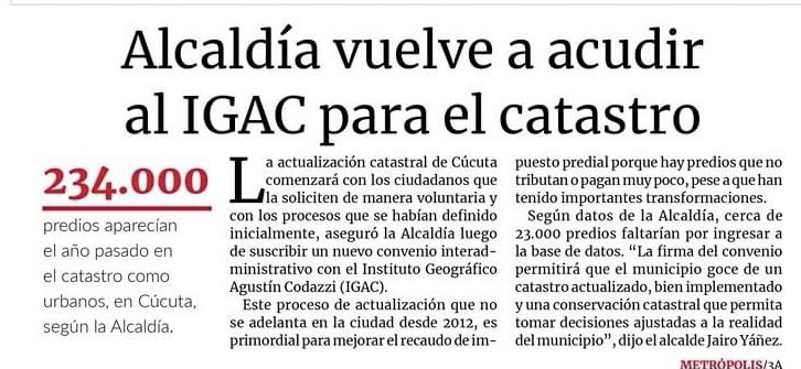 edisonc56065043's tweet photo. Alcalde Cúcuta, se equivoca y no escucha he manifestado en el concejo de Cúcuta rechazo total al IGAC https://t.co/Jf3tUUDjQY