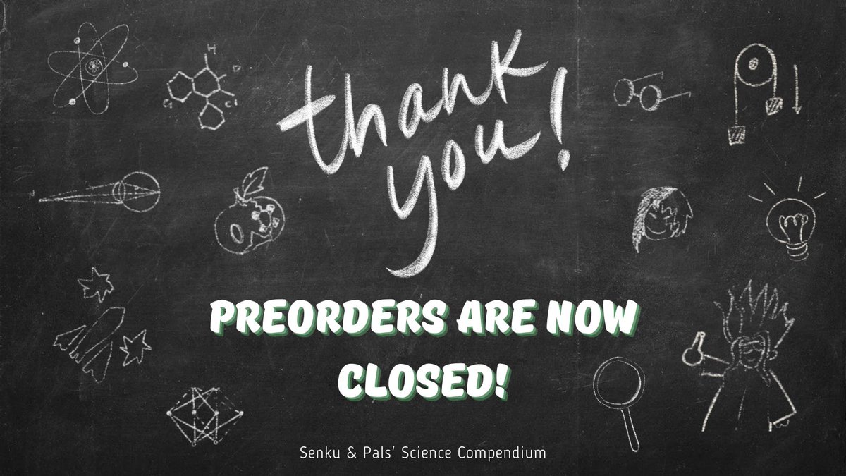 THANK YOU EVERYONE FOR THE SUPPORT!

Our Pre-orders are now closed~