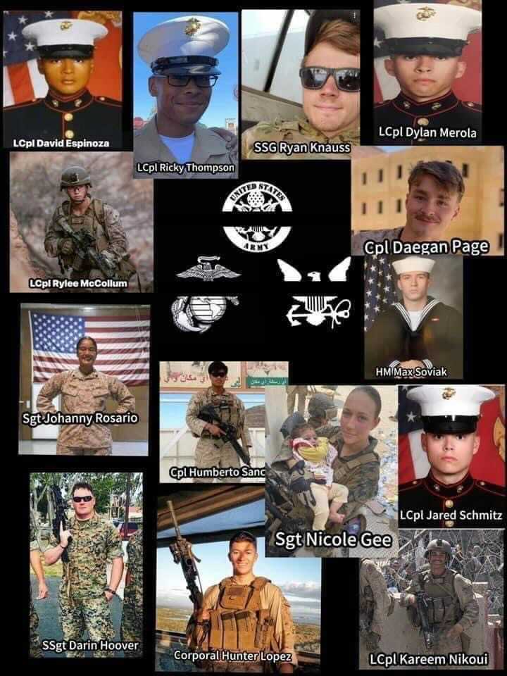 How do we honor the fallen? We say their names. We remember their families in our prayers. We do something kind for a neighbor in their memory. We are the people and the country worth dying for. Never forget  🇺🇸